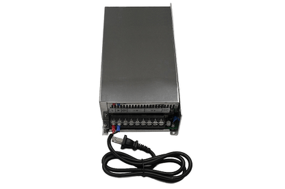 power supply terminals close-up